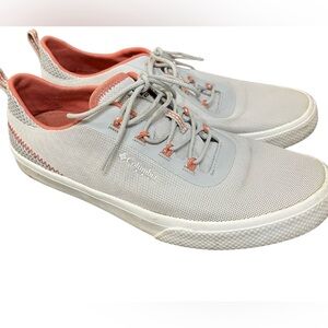 Columbia PFG Women's Gray Fishing Walking Shoes Size 8.5
